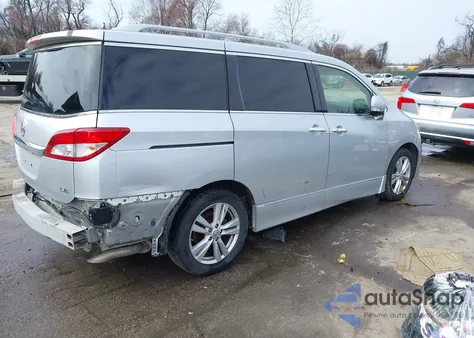 2013 Nissan Quest Le из США, поврежденный, VIN JN8AE2KP0D9071877